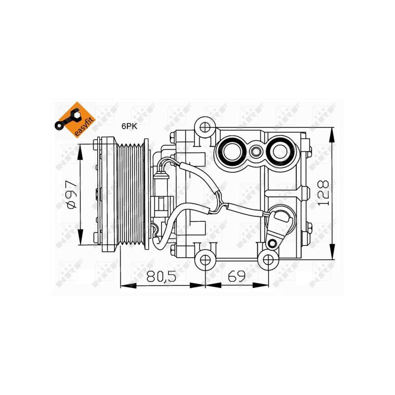 Compresseur de climatisation NRF
