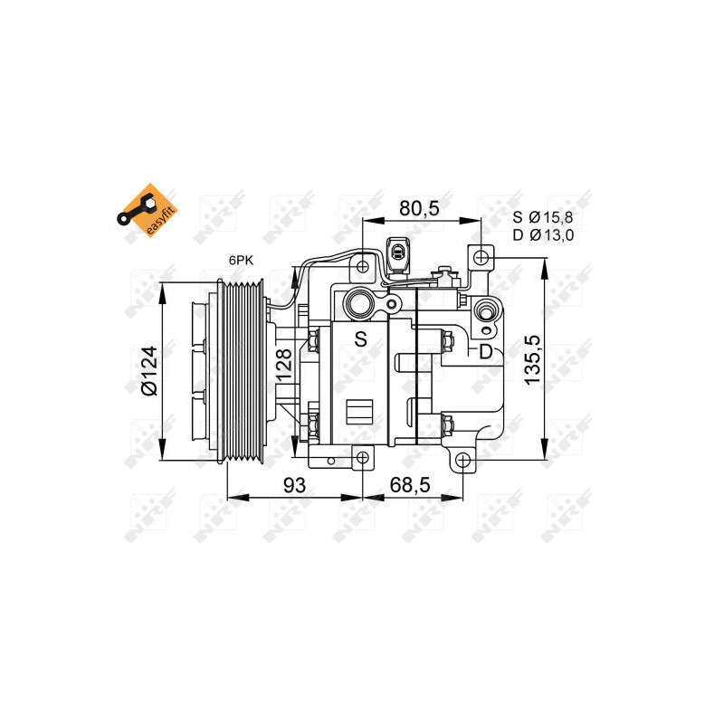 Compresseur de climatisation NRF