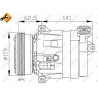 Compresseur de climatisation NRF