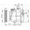 Compresseur de climatisation NRF
