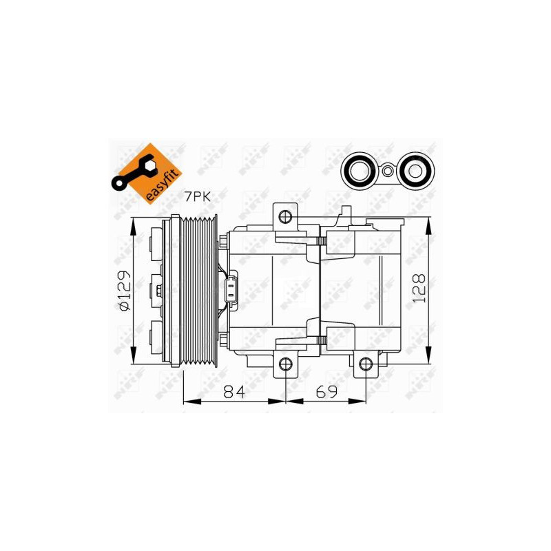 Compresseur de climatisation NRF