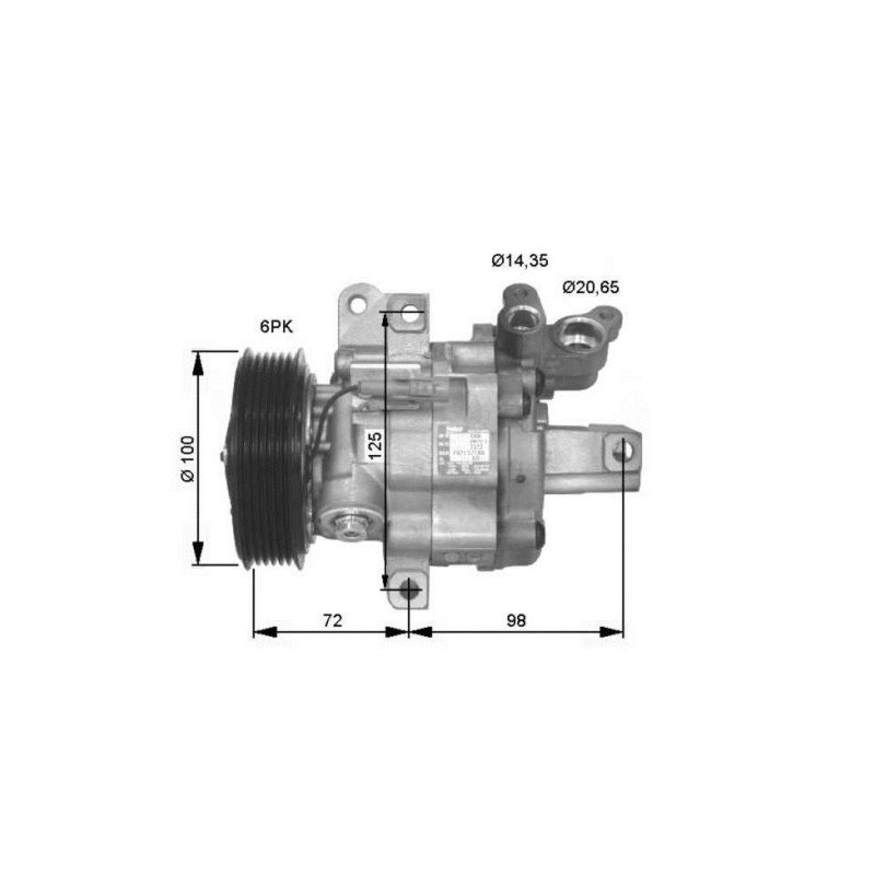 Compresseur de climatisation NRF