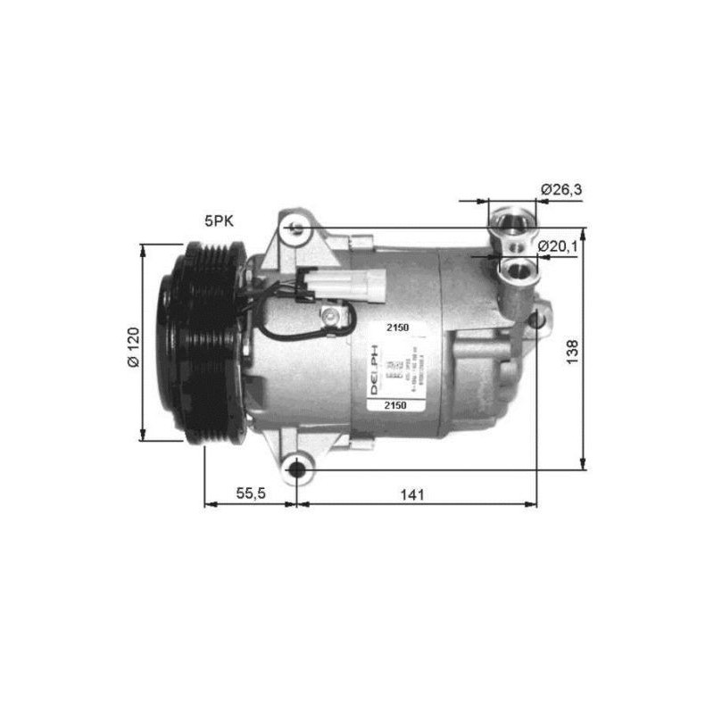 Compresseur de climatisation NRF