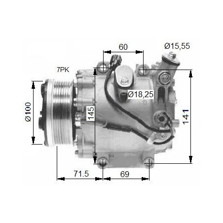Compresseur de climatisation NRF