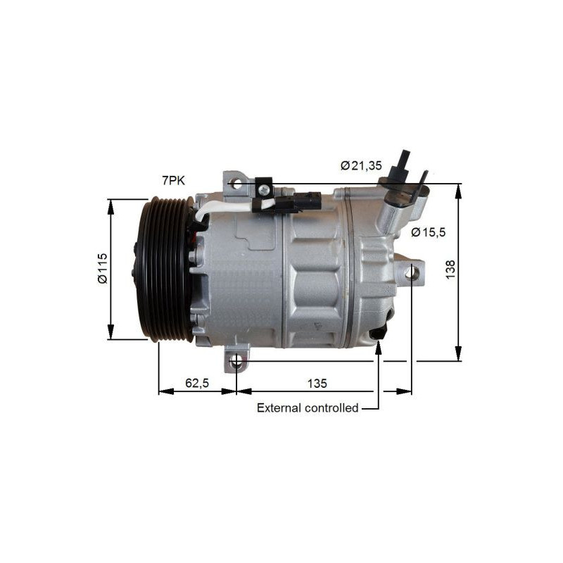 Compresseur de climatisation NRF