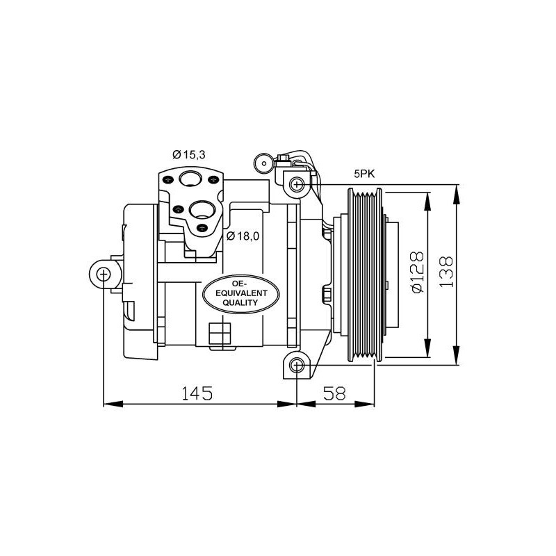 Compresseur de climatisation NRF