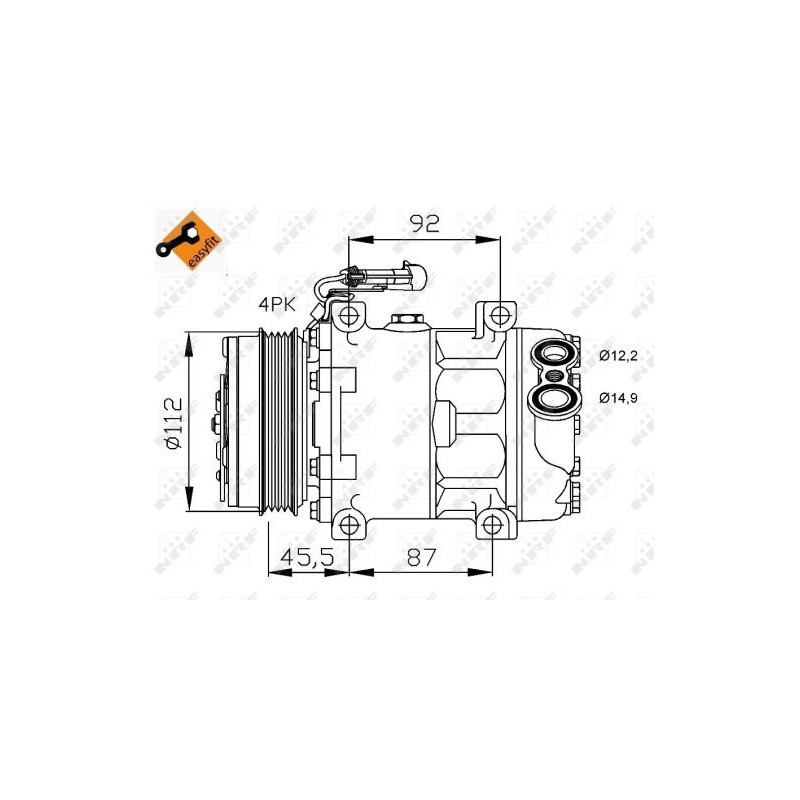 Compresseur de climatisation NRF