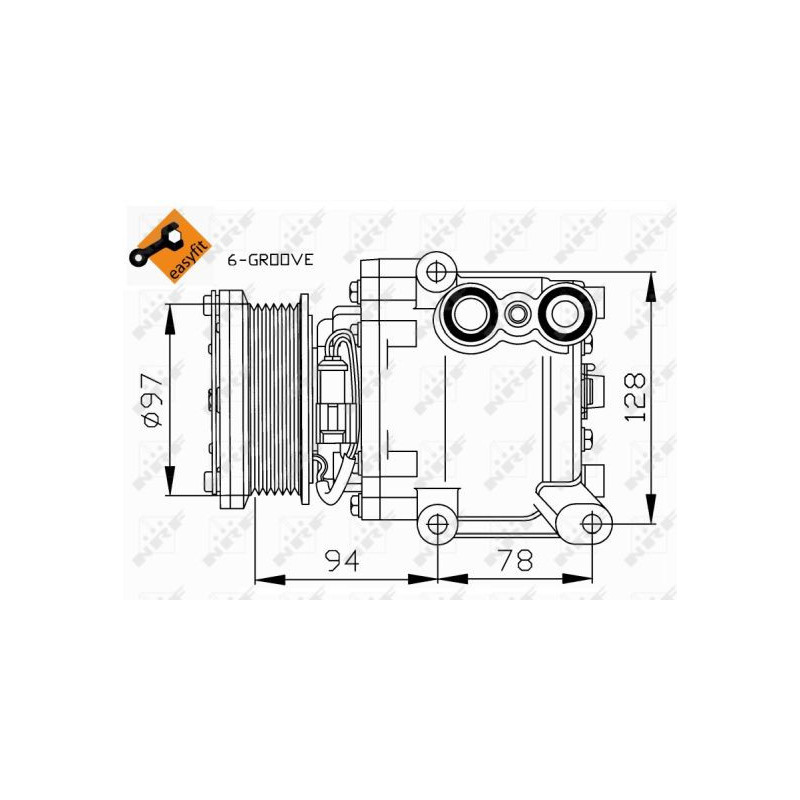 Compresseur de climatisation NRF