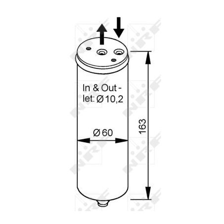 Bouteille déshydratante NRF