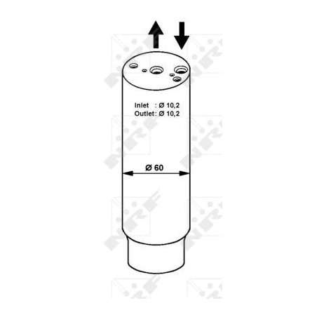 Bouteille déshydratante NRF