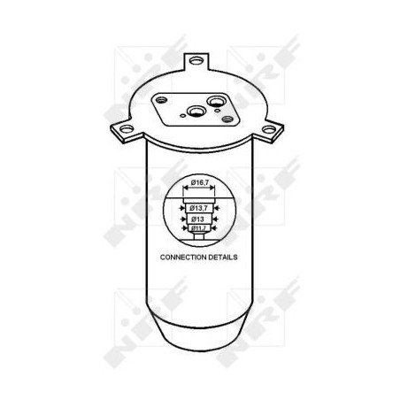 Bouteille déshydratante NRF