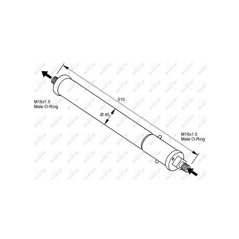 Bouteille déshydratante NRF