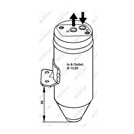 Bouteille déshydratante NRF