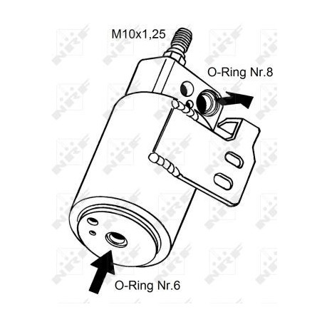 Bouteille déshydratante NRF