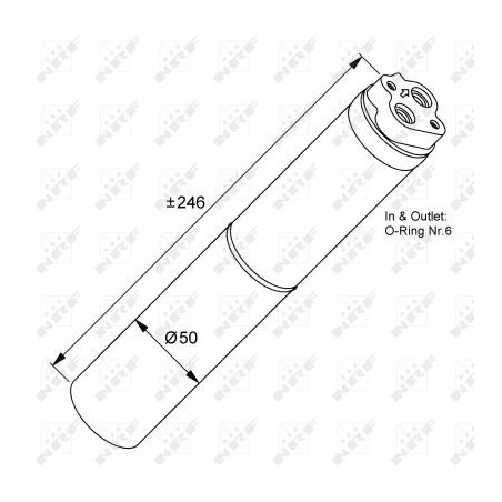 Bouteille déshydratante NRF