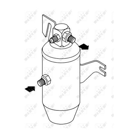 Bouteille déshydratante NRF