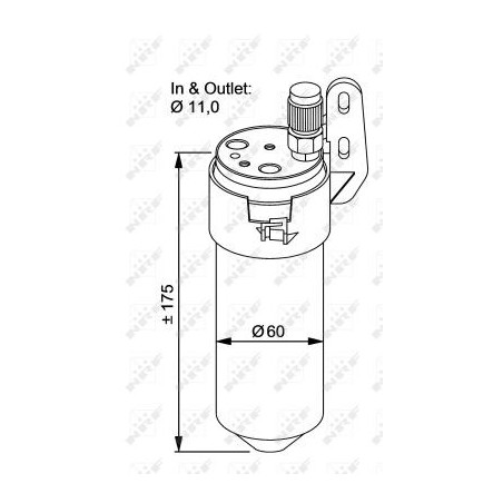 Bouteille déshydratante NRF
