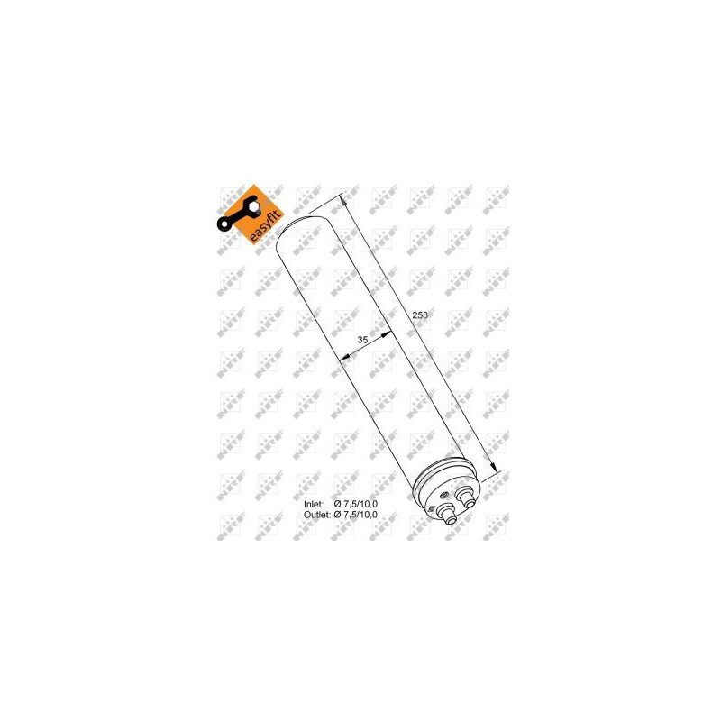 Bouteille déshydratante NRF