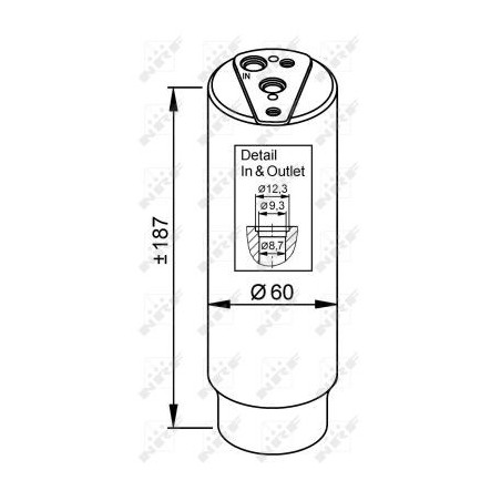 Bouteille déshydratante NRF