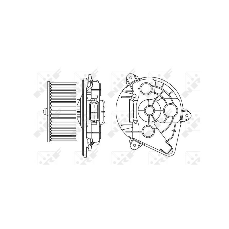 Pulseur d'air habitacle NRF