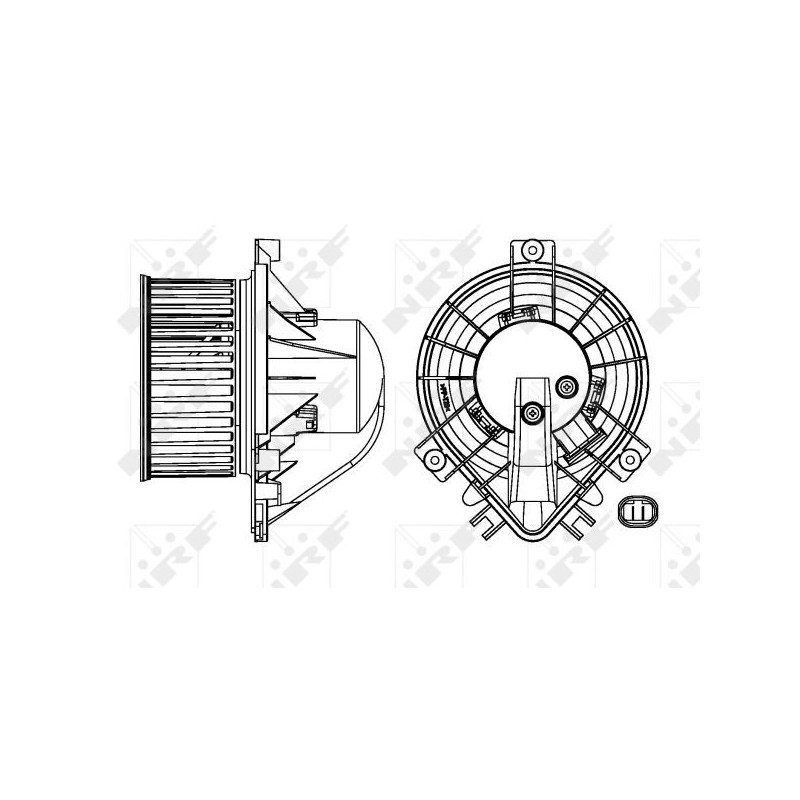 Pulseur d'air habitacle NRF