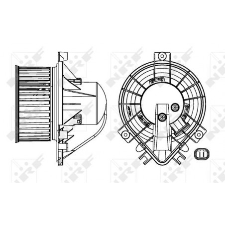 Pulseur d'air habitacle NRF