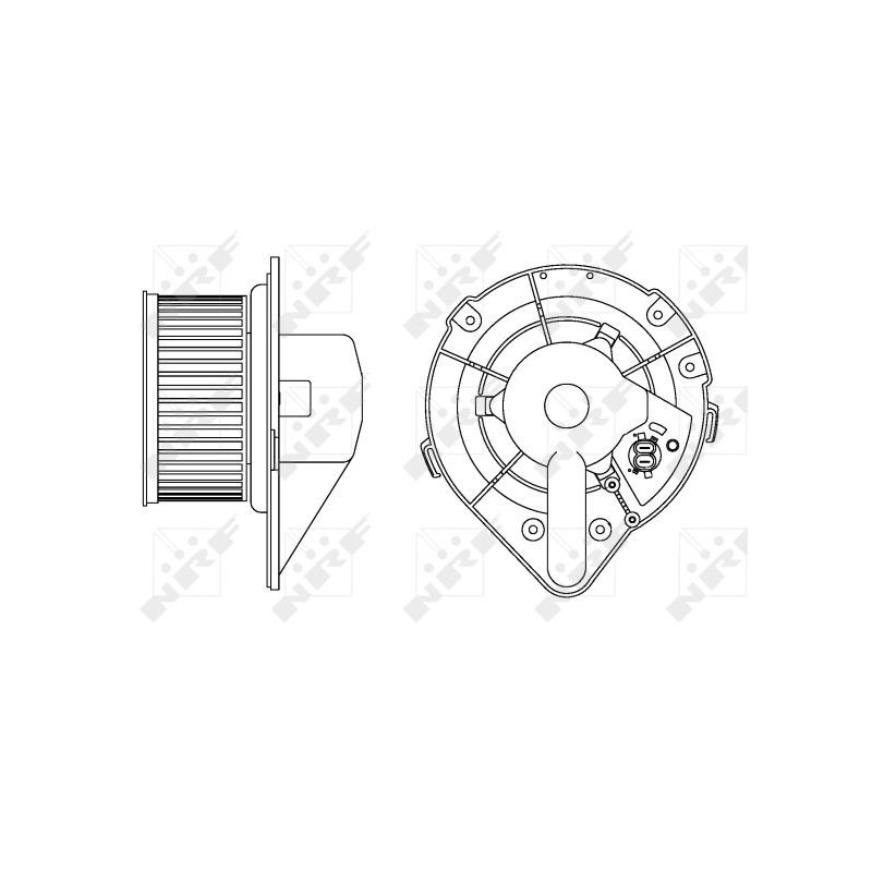 Pulseur d'air habitacle NRF