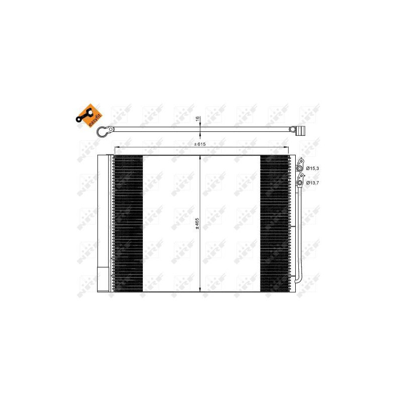 Condenseur de climatisation NRF
