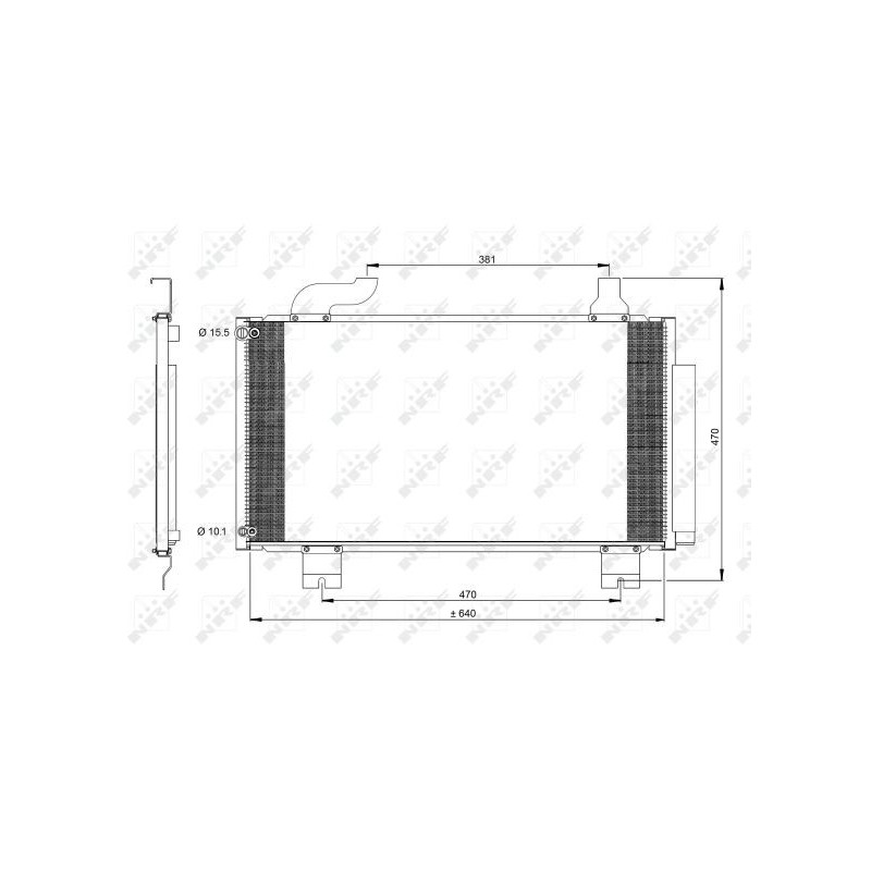 Condenseur de climatisation NRF