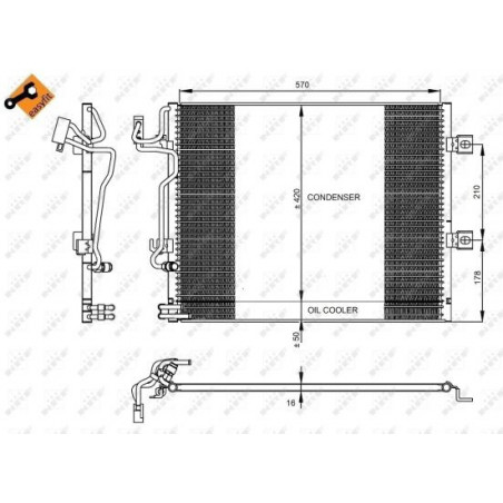 Condenseur de climatisation...