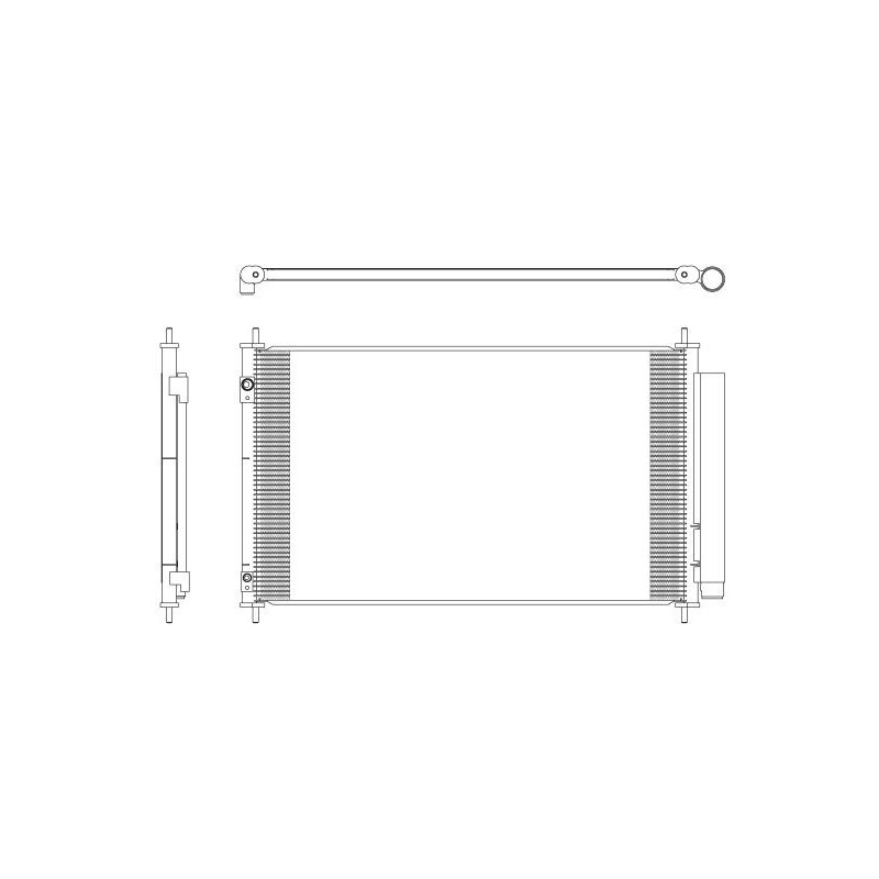 Condenseur de climatisation NRF