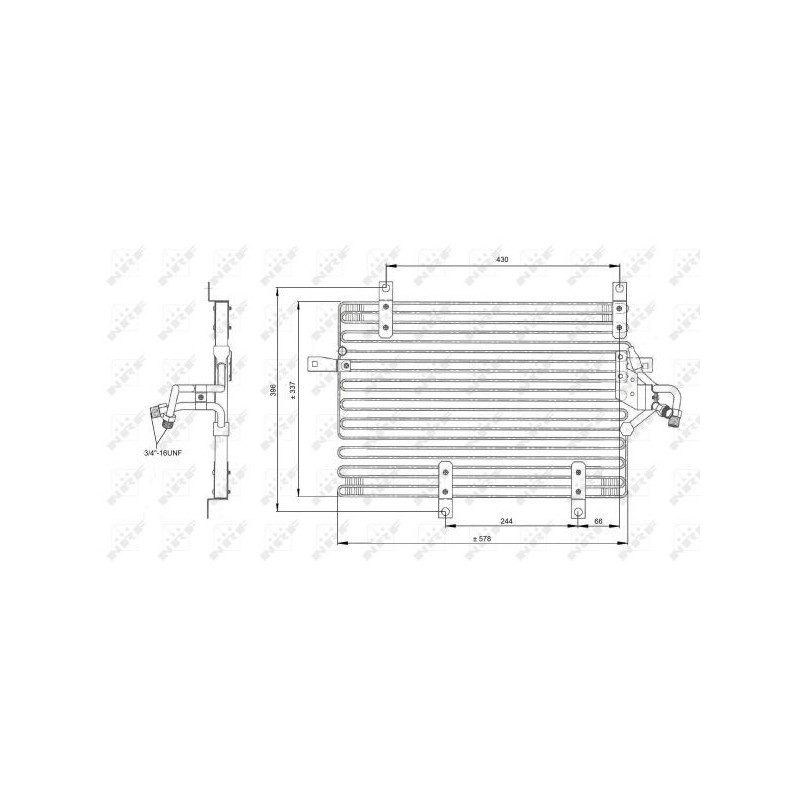 Condenseur de climatisation NRF