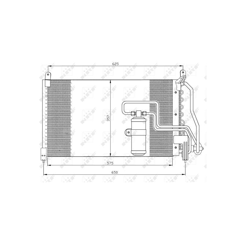 Condenseur de climatisation NRF