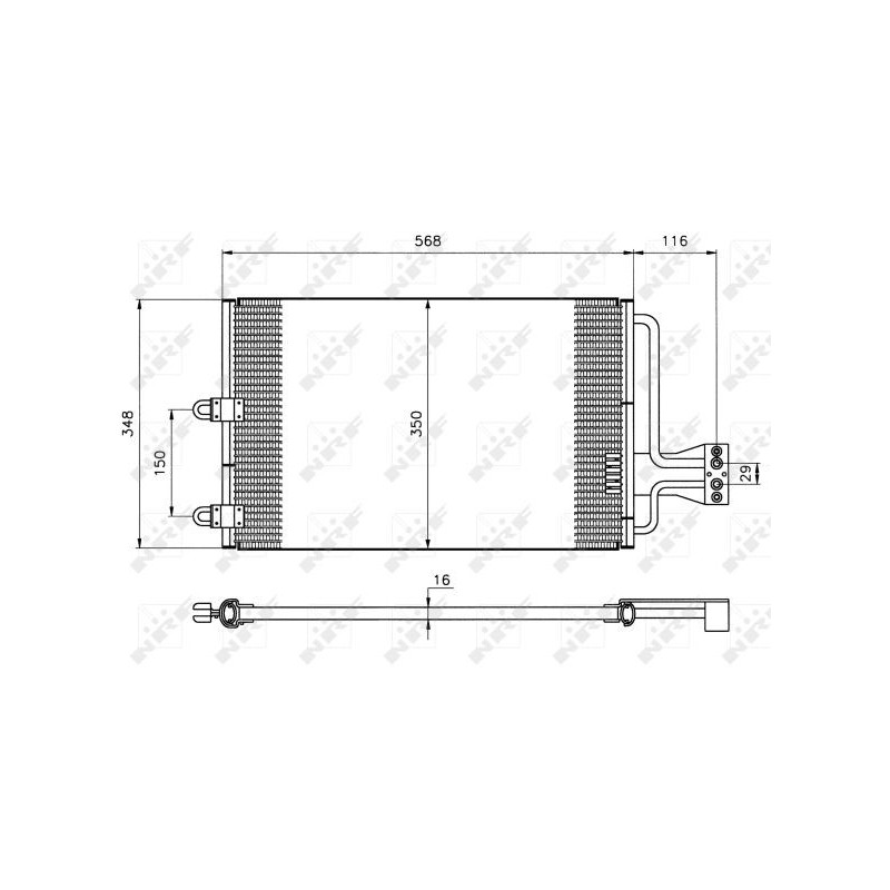 Condenseur de climatisation NRF