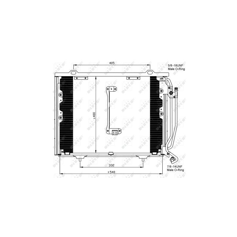 Condenseur de climatisation NRF