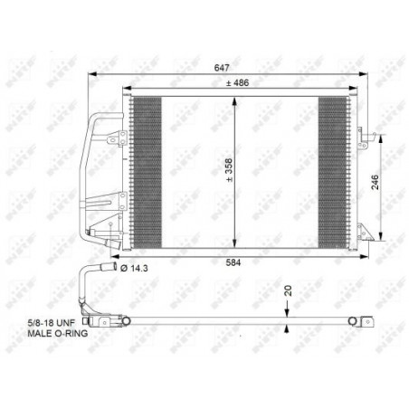 Condenseur de climatisation...