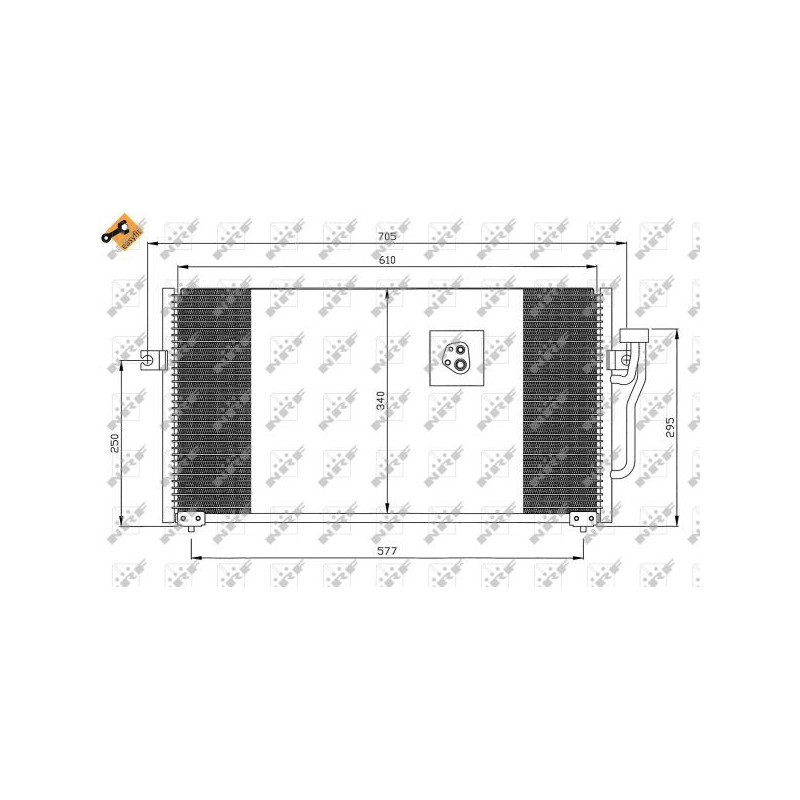 Condenseur de climatisation NRF