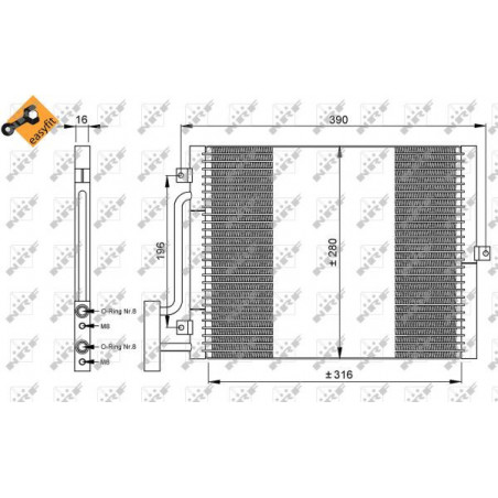 Condenseur de climatisation...