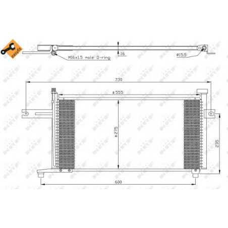 Condenseur de climatisation...