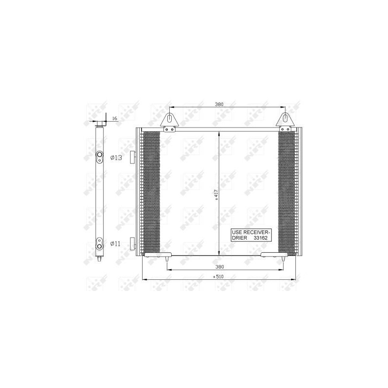 Condenseur de climatisation NRF