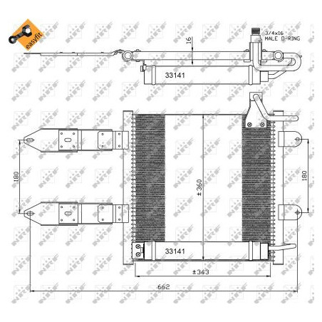 Condenseur de climatisation...