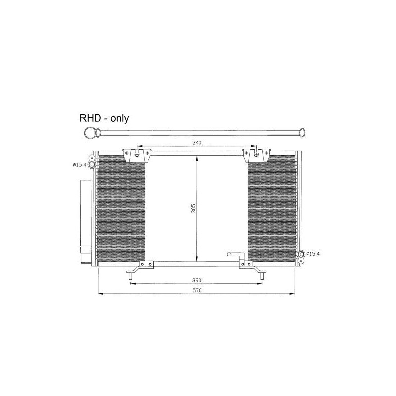 Condenseur de climatisation NRF