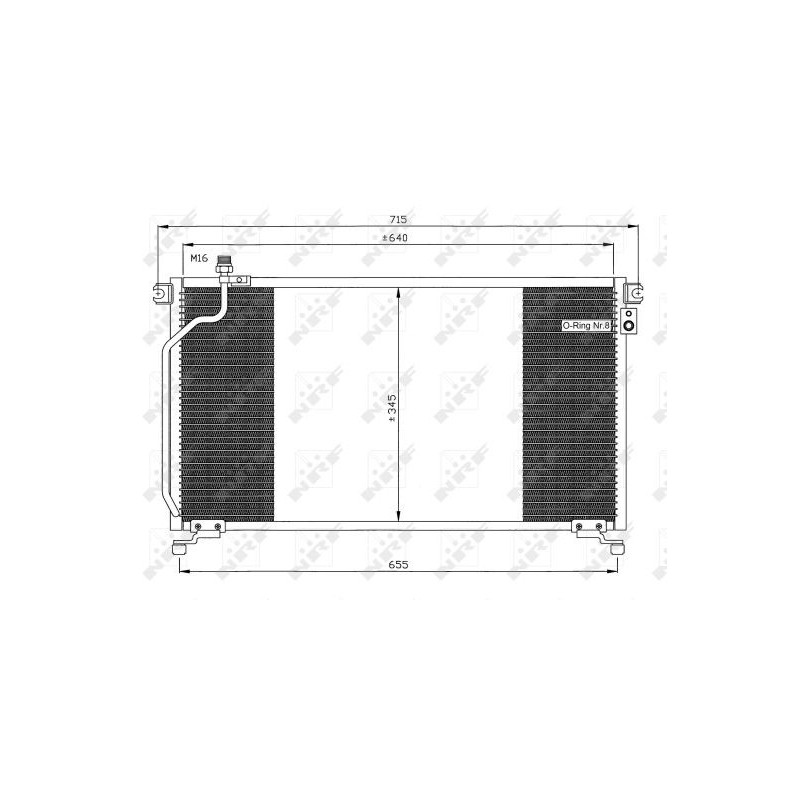 Condenseur de climatisation NRF