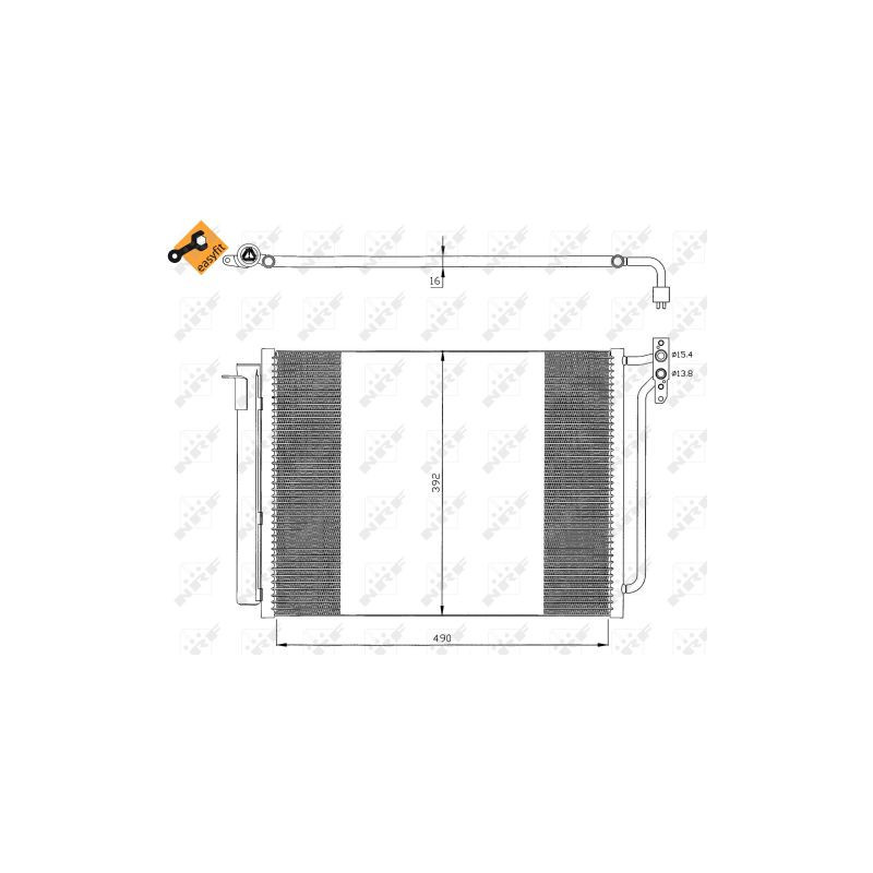Condenseur de climatisation NRF