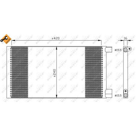 Condenseur de climatisation...