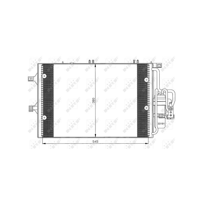 Condenseur de climatisation NRF