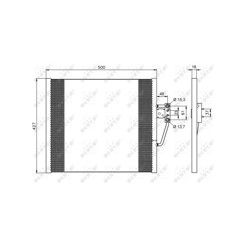 Condenseur de climatisation NRF