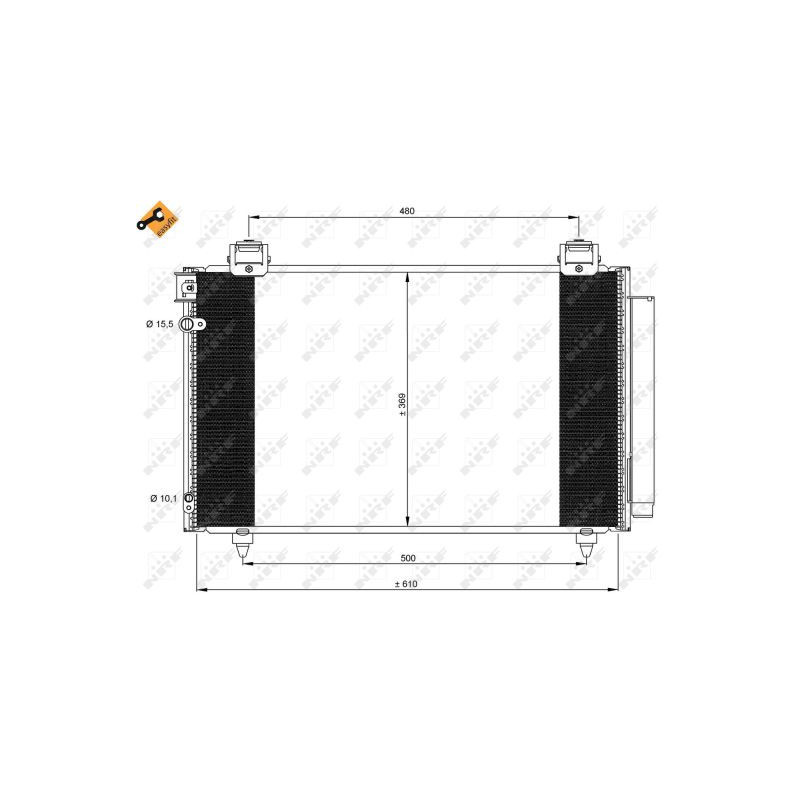 Condenseur de climatisation NRF
