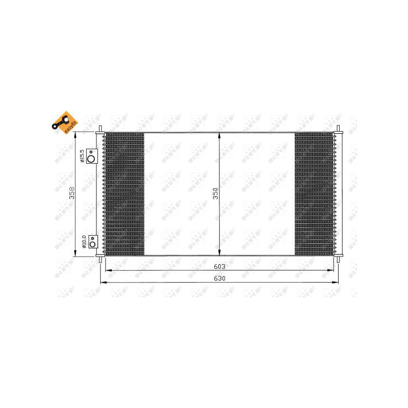 Condenseur de climatisation NRF