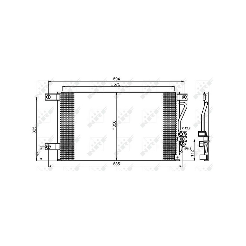 Condenseur de climatisation NRF